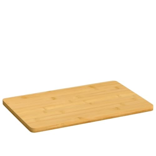 Tablas de Desayuno de Bambú, 6 Piezas, Multiusos y Resistentes, Tabla de Cortar, tabla cortar cocina, Chopping Board, Para Servir y Preparar Alimentos, Natural, 22x14x0.8 cm