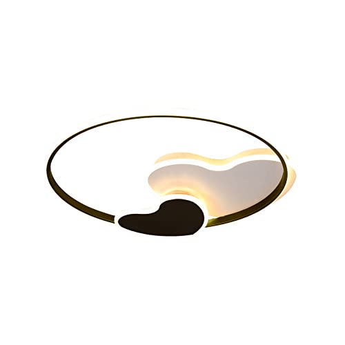 Plafonnier LED moderne anti-éblouissement à intensité variable pour chambre