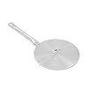 945inch Induction Adapter Stainless Steel Plate fixed Handle Heat Diffuser for Induction Electric Gas Glass Cooktop
