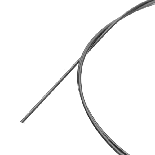 QUARKZMAN 10 Pieds Fil Nitinol, 1mm 40° Super élastique Fil à mémoire de forme Pré-entraîné Fil Nickel-Titane Fil acier à ressort pour Laboratoires de recherche DIY Affichage en classe