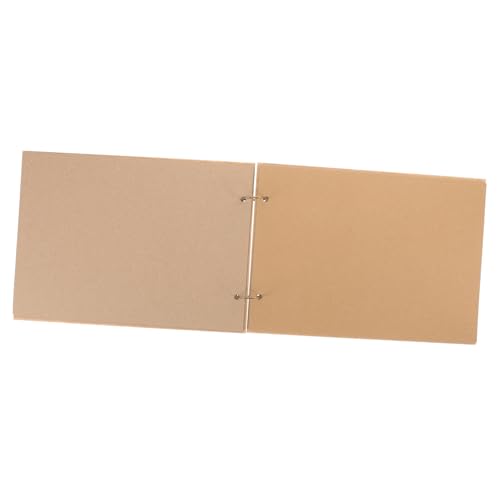 Livre d'or de mariage rustique en bois creux pour signature et message d'invités