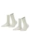 Produktbild ESPRIT Damen Basic Pure 2-Pack W SO Baumwolle einfarbig 2 Paar Socken, Blickdicht, Weiß (Off-White 2040), 39-42