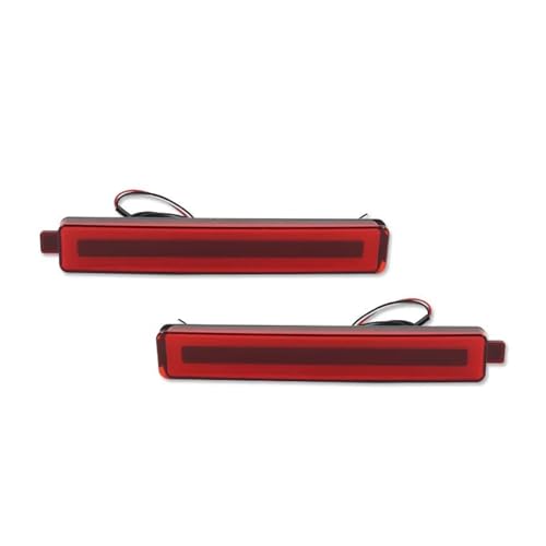 Feu antibrouillard LED rouge et réflecteur de pare-chocs arrière pour Cadillac CTS 2008-2013