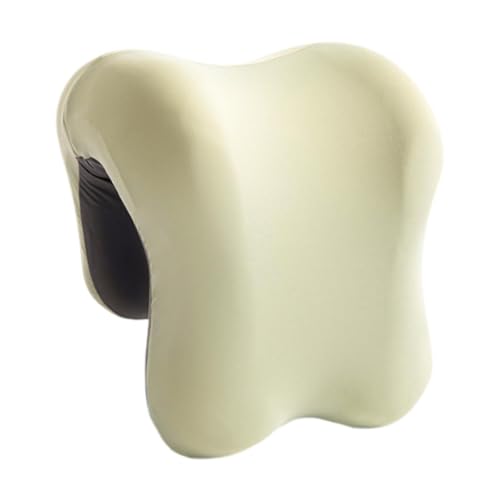 Oreiller cervical en mousse à mémoire de forme vert pour le bureau - 2