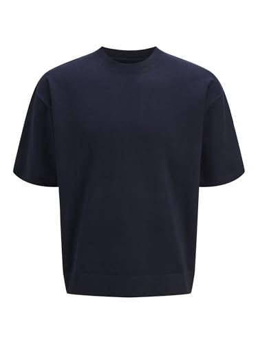 T-shirt Jprblabradfort Knit Crew Neck SS JACK & JONES pour homme en maille fine