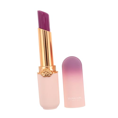 DECOMELODY Purple Color Changing Lip Balm Moisturizing Jelly Tint Grape Flavor Natural Ph-responsive Hydrating Lipstick for Women Versatile Makeup for Any Occasion