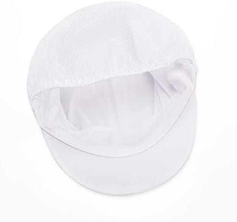 SUSSURRO 2 Pcs Chef Hat Black Adjustable Cooking Cap with Brim Half Mesh Half Cloth Catering Hats Breathable Unisex Hair Cover Cooling Hat for Kitchen Restaurant Cooking