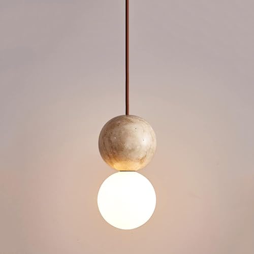 Petit lustre suspendu chambre lit nordique plafonnier salon