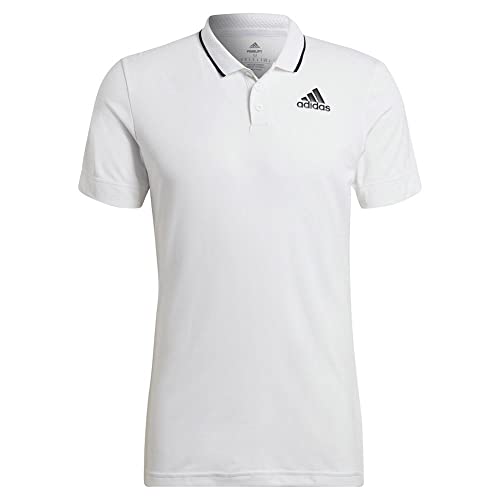 Adidas Mens Tennis Freelift Polo Shirt White Large by adidas - Used condition - US$22.28
