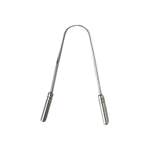 Image of Fibres India Steel Tongue Cleaner, Kids & Adults, Pack of 4 | Basic