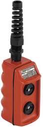 Pendant Push Button Station, 2NO, Red