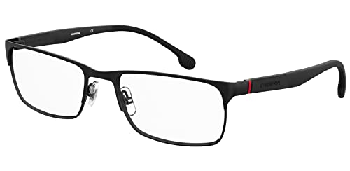 Carrera 8849 lunettes de vue noir mat au design épuré calibre 57