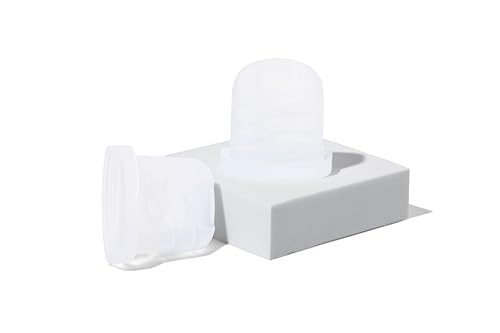 Image of Motif Medical Plastic Diaphragms Replacement Parts - Compatible w/Motif Aura Glow Breast Pump - Durable Replacement Parts - Spare Breastfeeding Essentials for Home & Work (Set of 2)