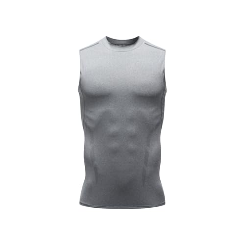 Sblioda Mens Quick Dry Tank Tops Compression Sleeveless Shirts Workout