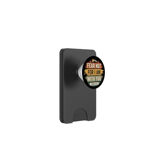 PopSockets PopWallet con Isaías 41 10 tarjetero magnético para iPhone con MagSafe