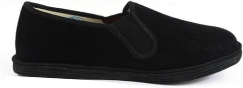 Men's Traditional Chinese Kung Fu Shoes, Cotton Slip-On Martial Arts Footwear, Lightweight, Breathable, Non-Slip Sole (Black 41)3