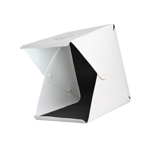DIYEAH Portable Folding Light Box with Color Backgrounds LED Photo Studio Lighting Cube Tent for Easy Setup and Shooting of Products