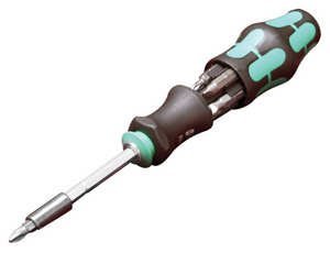 WERA 073240 Porte-Embout Compact 6 Embouts