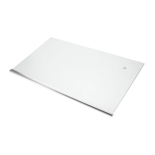 UKCOCO Étagère en Verre Trempé pour Réfrigérateur 40x24 Cm Organisateur Transparent Compatible Mini-frigo et Congélateur Accessoire de Rangement la Cuisine Pratique et Robuste