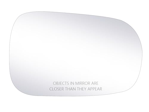 Tootai Passenger Side Replacement Mirror Glass - Compatible with Accord 1998-2002 sedan - non-Heated, without Backing Plate