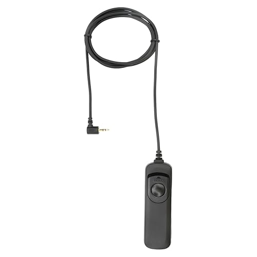 Cable disparador remoto RS-60E3 compatible con Canon EOS 600d 77d T6 T5i G15