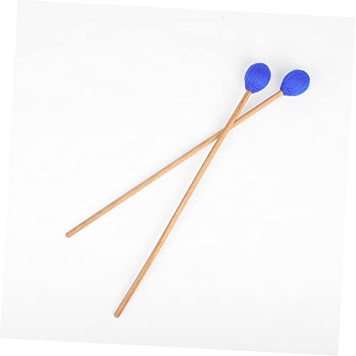 2 baquetas para marimba con cabeza de lana y mango duradero miniatura 5