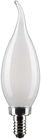 Satco S21309 5.5CA10/LED/940/FR/120V/E12-6 Pack