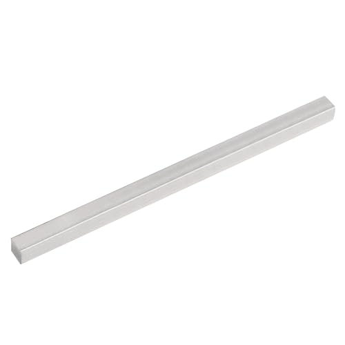 QUARKZMAN 1 Pièce de Tige de Poignée de Porte, Tige de Rechange pour Poignée de Porte, Pièces de Rechange de Tige de Porte de 130 x 7 mm, Argent
