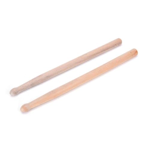 1 par de baquetas para batería, Winspeed 5A clásicas de madera de arce, para estudiantes y principiantes, accesorios de percusión musical (25 cm) miniatura 3