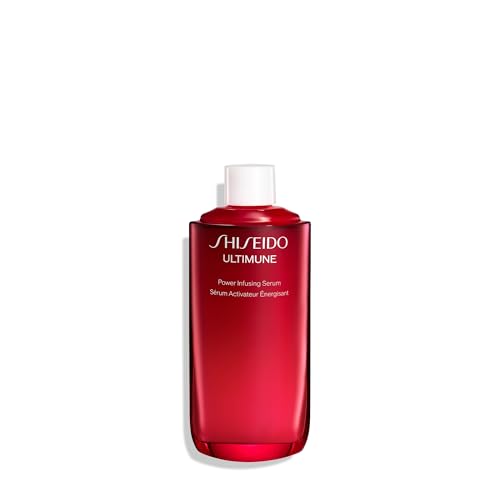 Shiseido Ultimune Power Infusing Serum Refill - 2.5 oz - Breakthrough Lightweight Face Serum - Boosts Radiance & Improves Visible Signs of Aging - All Skin Types - Non-Comedogenic