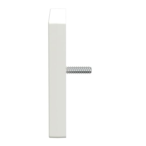 Schneider Electric Merten Zentralplatte für Antennensteckdose, System M, polarweiss glänzend, Artikelnummer 296719, 1 Stück