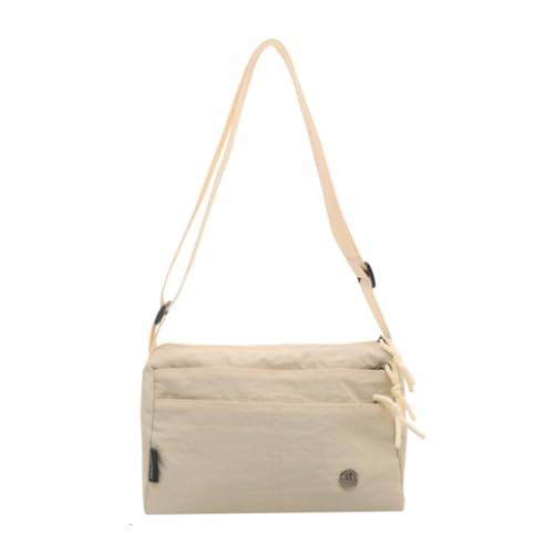 Sac bandoulière multifonctionnel avec fermeture éclair robuste pour femme active