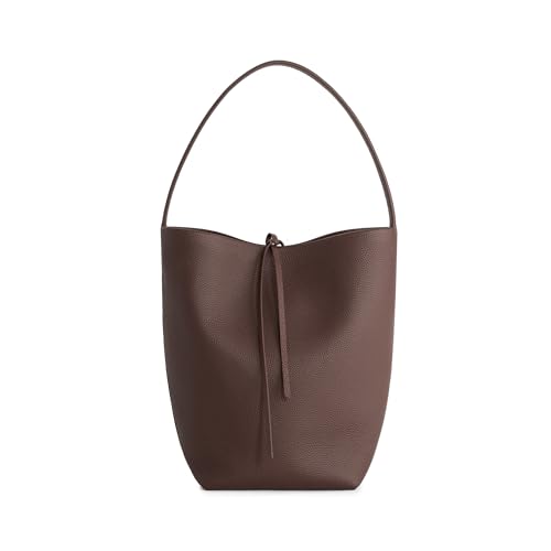 beful Coffee Brown Bucket Tote