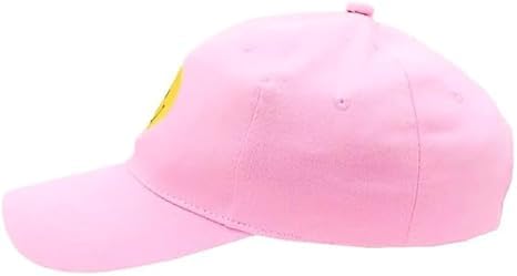 Girl's Pink Smile Cap (Free Size)3