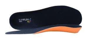 SlimflexPlus Insoles, Full Length, EVA Stabiliser, Deep Deel Cup, Blue, UK 8 / EU 42