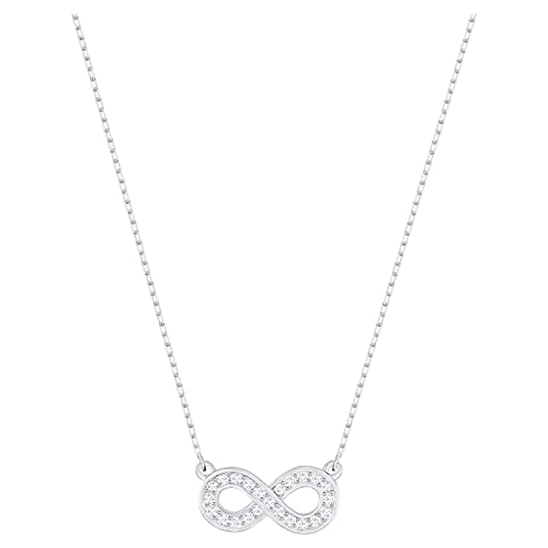 Swarovski Latisha necklace Infinity White Rhodium plated Crystal 5528911