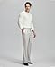 Susclude Mens Big and Tall Baggy Dress Pants High Waisted Wide Leg Fashion Pants Vintage Old Money Slacks Trousers Grey