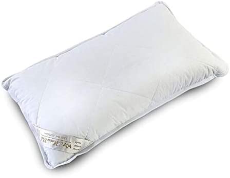 Lana Merino Guete Segno Cuscino da 900 G - 40 x 80 cm in Lana Vergine e Cotone