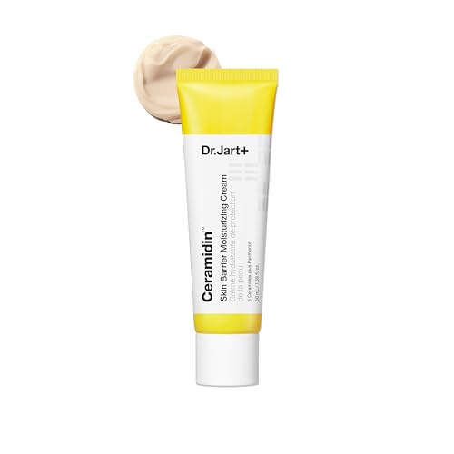 Dr.Jart+ Ceramidin Skin Barrier Korean Face Cream Moisturizer with Ceramides and Panthenol | Korean Skin Care, 1.69 Fl Oz