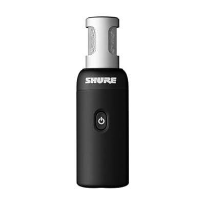 Shure Micrófono inalámbrico, MoveMic 88+ - Grabador de Audio Profesional para entrevistas de Cine/grabación de Campo | Compatible con iOS/Android Mediante la aplicación Motiv (MV88+W-Z6) | Ya disponible en tu tienda friki favorita! En mundofriki.es!