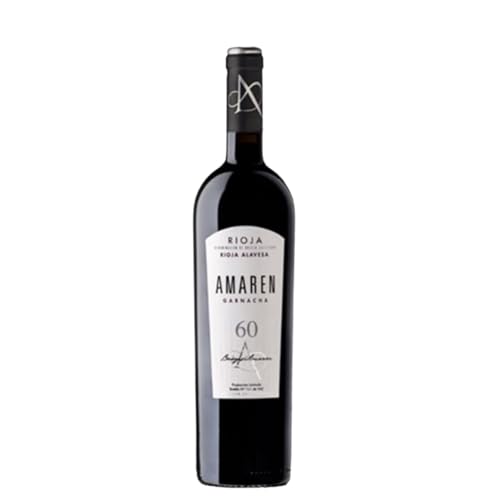 Amaren 60 Garnacha - Ideal para Maridar con Carne y Comida Mediterránea - 75cl