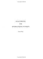 Legal Writing for International Students 0976817608 Book Cover