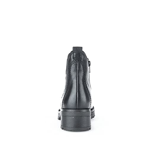 Gabor Damen Chelsea Boots, Frauen Stiefeletten,Wechselfußbett,Moderate Mehrweite (G),Stiefel,Booties,schwarz (Micro),37.5 EU / 4.5 UK – Ansicht 3