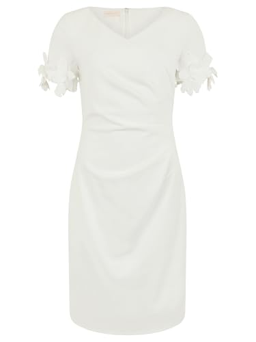 Robe de mariée courte aux finitions haut de gamme
