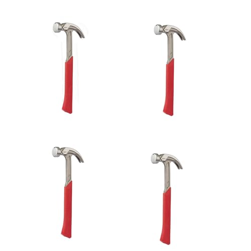 48-22-9017 Compatible with Milwaukee 17oz Framing Hammer - Durable Construction, Smooth Face, ShockShield Grip