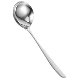 FONDOTIN Großer Servierlöffel Aus Edelstahl 304 Verlängerte Reichweite Für Buffets Und Restaurants Multifunktionale Schöpfkelle Für Küche Und Gemeinschaftsessen