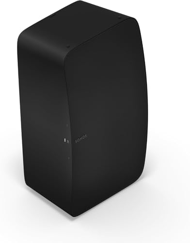 Image of Sonos Five - Black - Wireless HiFi Speaker (Pack of 2)