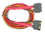 Cable extensor Mini SATA 10 pulgadas macho a hembra miniatura 3