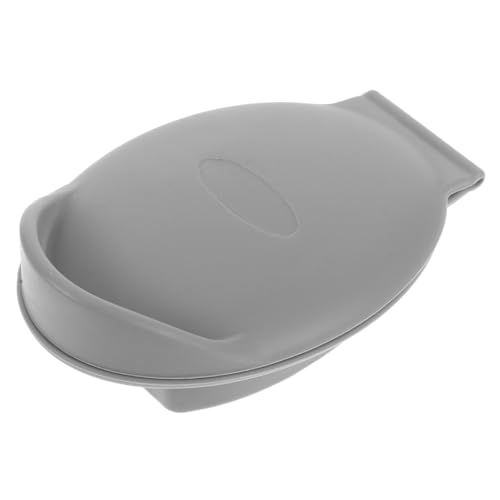 Alipis Abridor De Ostras De Silicona Gris Compacto, Pinza Manual para Abrir Mariscos, Herramienta Resistente para Sujetar, Utensilio Práctico para Cocina y Restaurante
