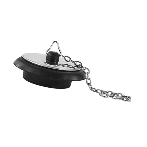 Tapón de goma para fregadero y bañera, uso múltiple, con gancho manual, 40 mm miniatura 7
